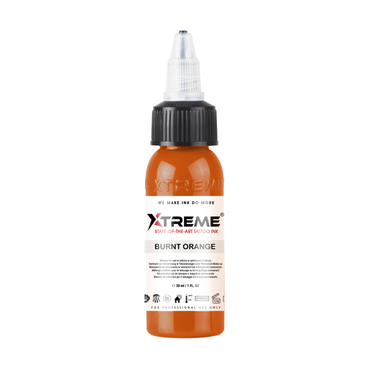 Xtreme Ink Burnt Orange 30ml