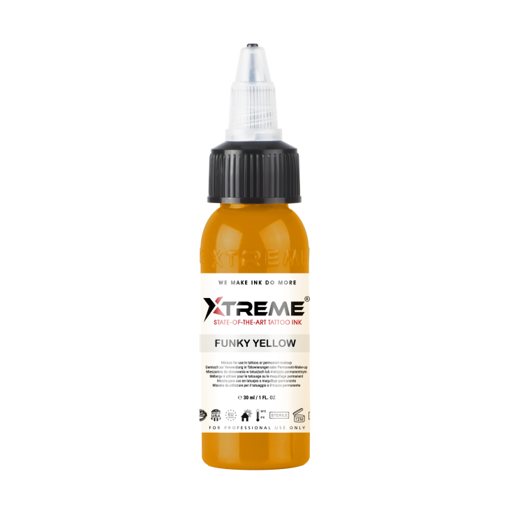 Xtreme Ink Funky Yellow 30ml