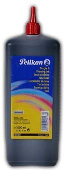 Pelikan Black Drawing Ink A 1L
