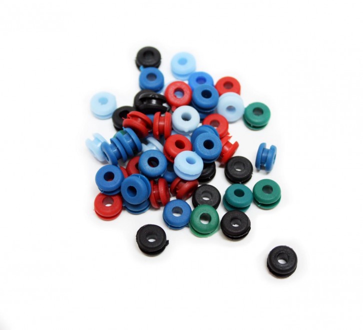 Needlebar Grommets Mixed Colours