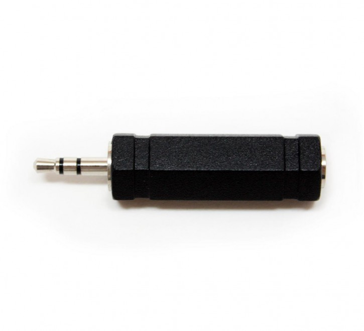Klinken Adapter Stecker 6,3mm auf 3,5mm