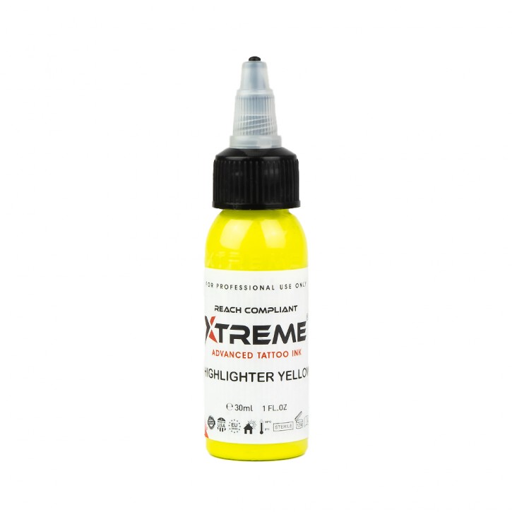 Xtreme Ink Highlighter Yellow 30ml