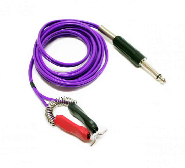 Eikon Clip Cord Klinke - Silikonkabel Violett