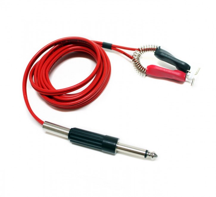 Eikon Clip Cord Jack With Siliconcable Red