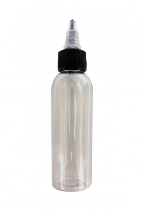 Twist Top Plastic Bottle Clear, 30ml