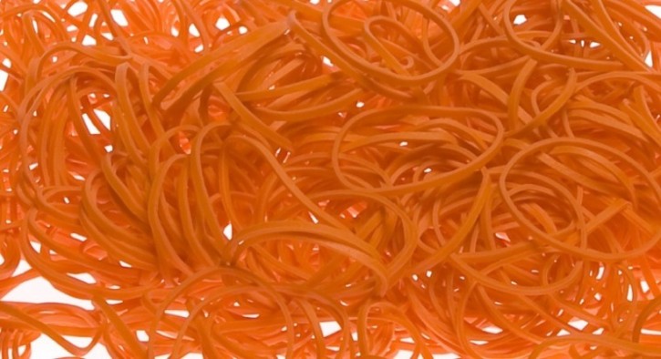 Rubber Bands - orange