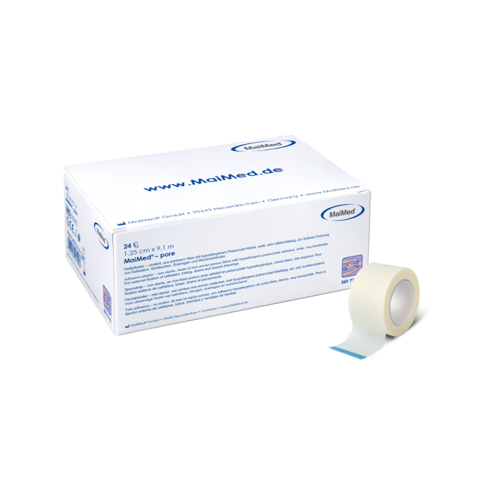 Heftpflaster Pore 2,5cm x 9,1m, 12er Pack