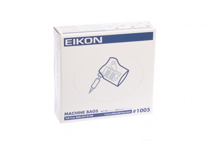 Eikon Machine Bags Blau 5 x 5 inch #1005