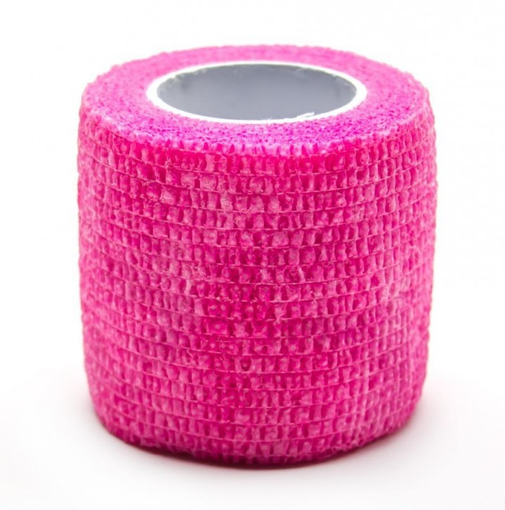 Griffschutz Krepp Bandagen breit 5 cm - Pink