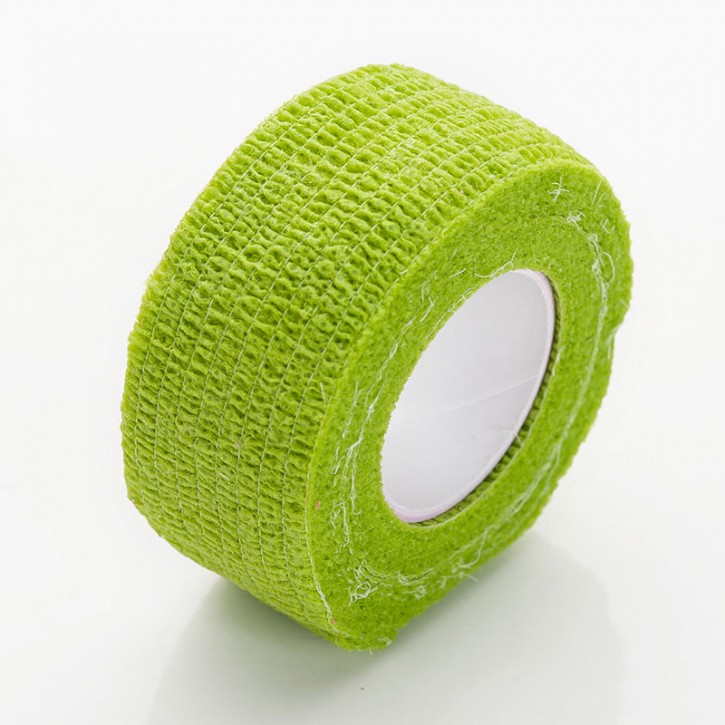 Griffschutz Krepp Bandagen schmal 2,5 cm - Grün