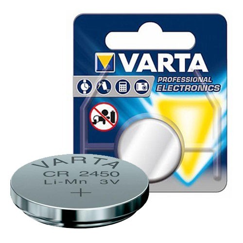 Knopf Batterie Varta 3V CR2450 Lithium Mangan