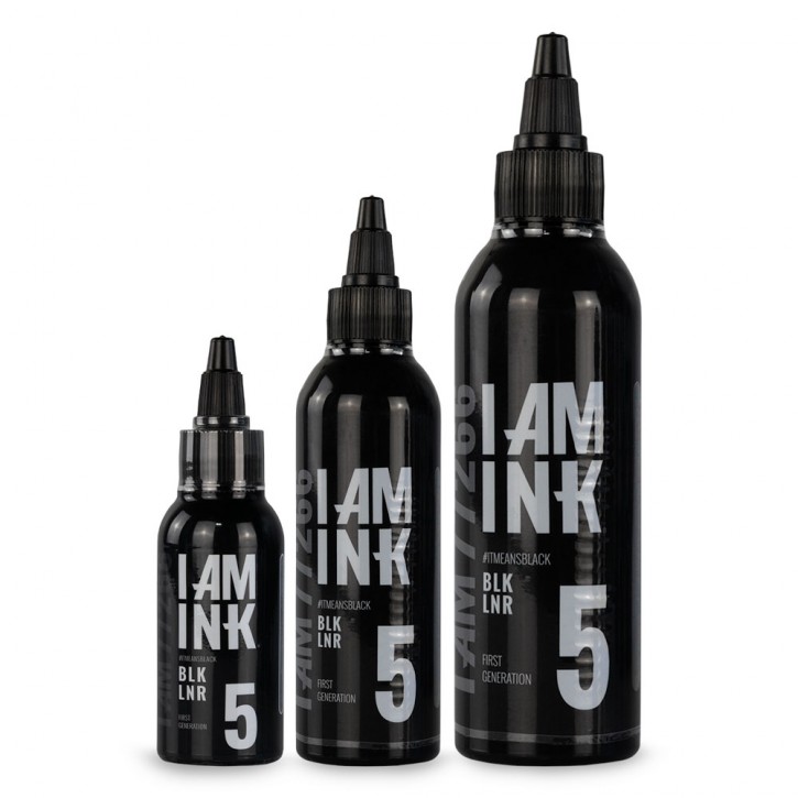 I am Ink 5 BLK LNR 100ml