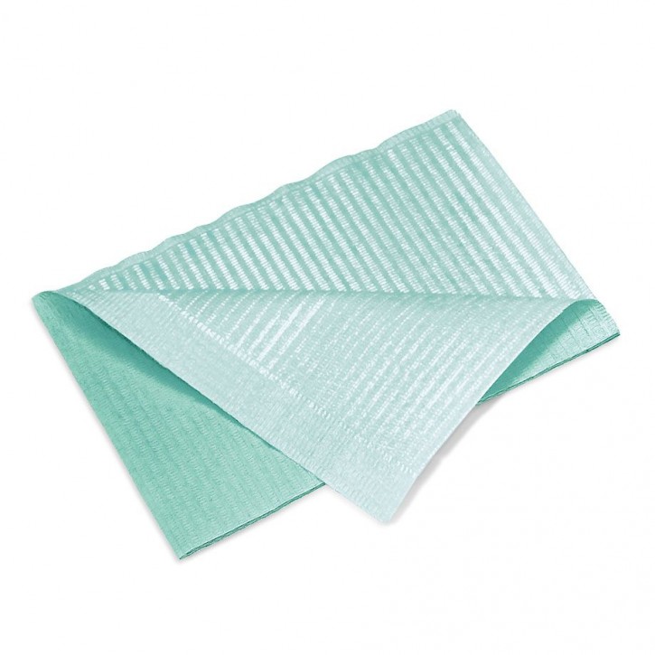 Dentalpaper Towel mint green 50 Pieces