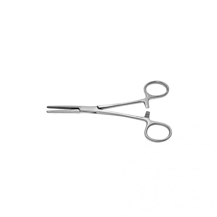 Pean artery clamp straight, grooved, 14 cm