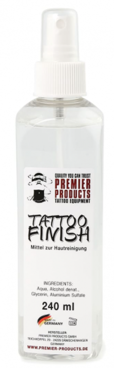 Tattoo Finish 250ml Premier Products
