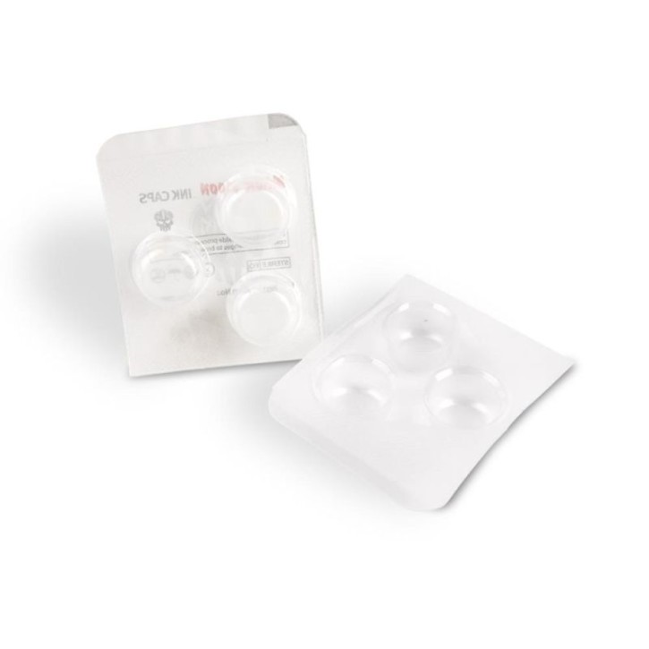 Sterile Ink Caps Magic Moon,  4x120pcs, 13mm