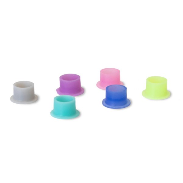 Silicone Color Caps Magic Moon 12mm mixed Color, 100 pcs