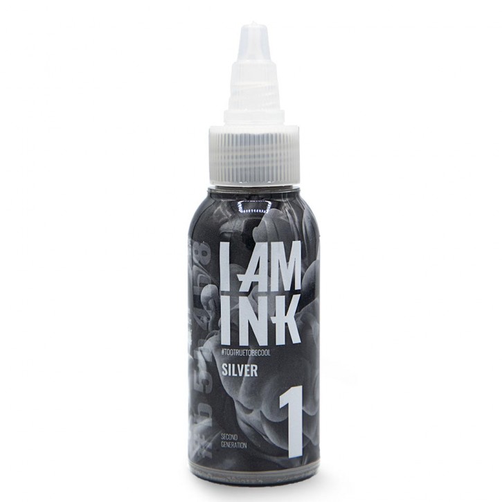 I AM INK-Second Generation 1 Silver-50ml