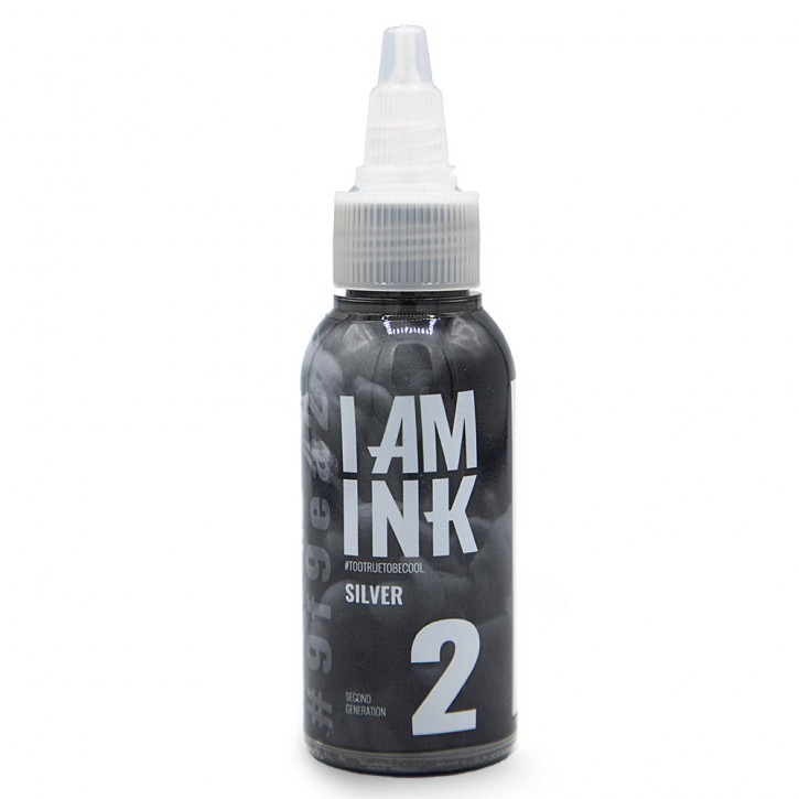 I AM INK-Second Generation 2 Silver-50ml