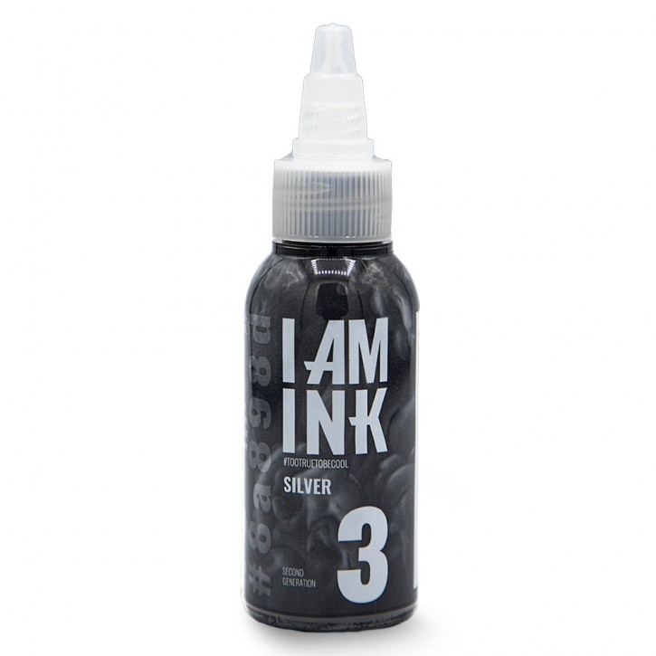 I AM INK-Second Generation 3 Silver-50ml