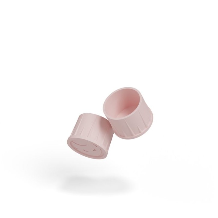 Silicone Color Caps Magic Moon 15mm pink, 200 pcs