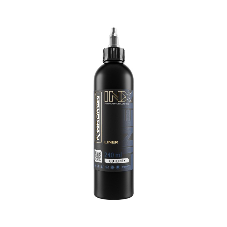 Kwadron Inx Outlinex Black Tattoo Ink 240ml