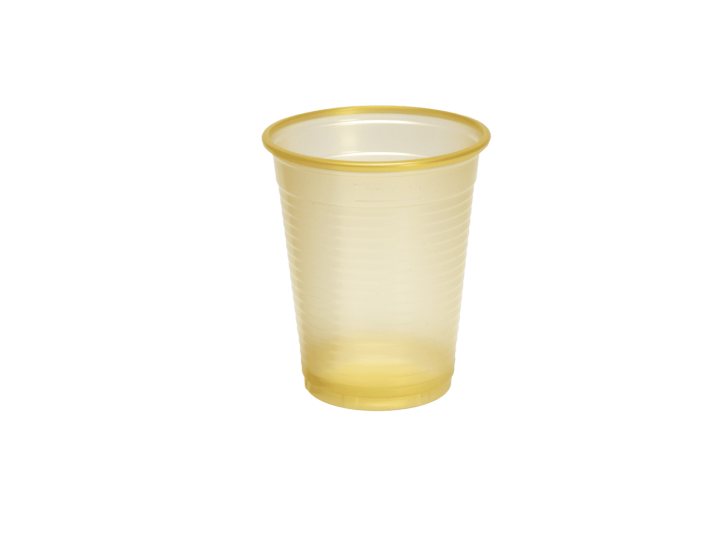 Plastic Vending Cups PP 0.18 L gold