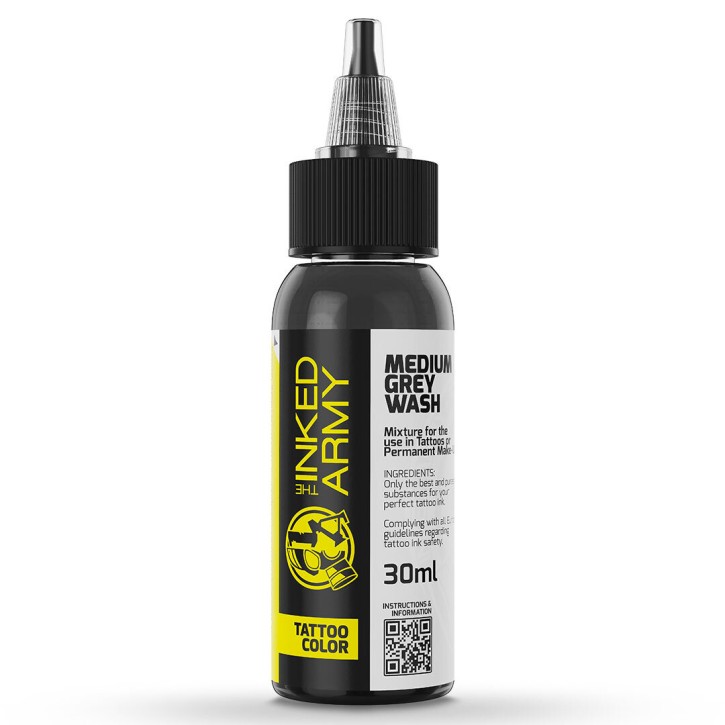 The Inked Army Medium Grey Wash 30ml The Inked Army Medium Grey Wash 30ml