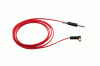 Eikon Connector Cord Angled RCA with 1/4" mono plug - 6" - Red